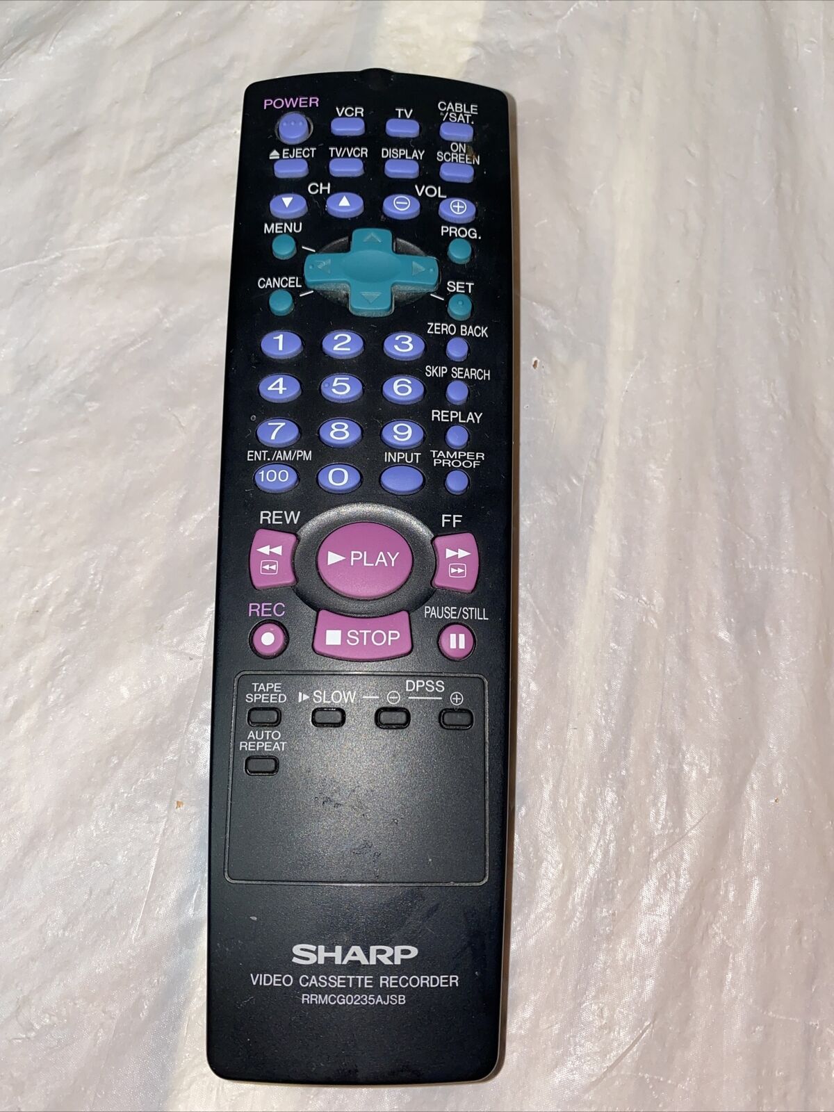 VCH810 VCA411U VCH810U A812 Replacement Remote Control for Sharp VCA410U VCH810 VCA411U VCH810U A812 Replacement Remote Control for Sharp VCA410U