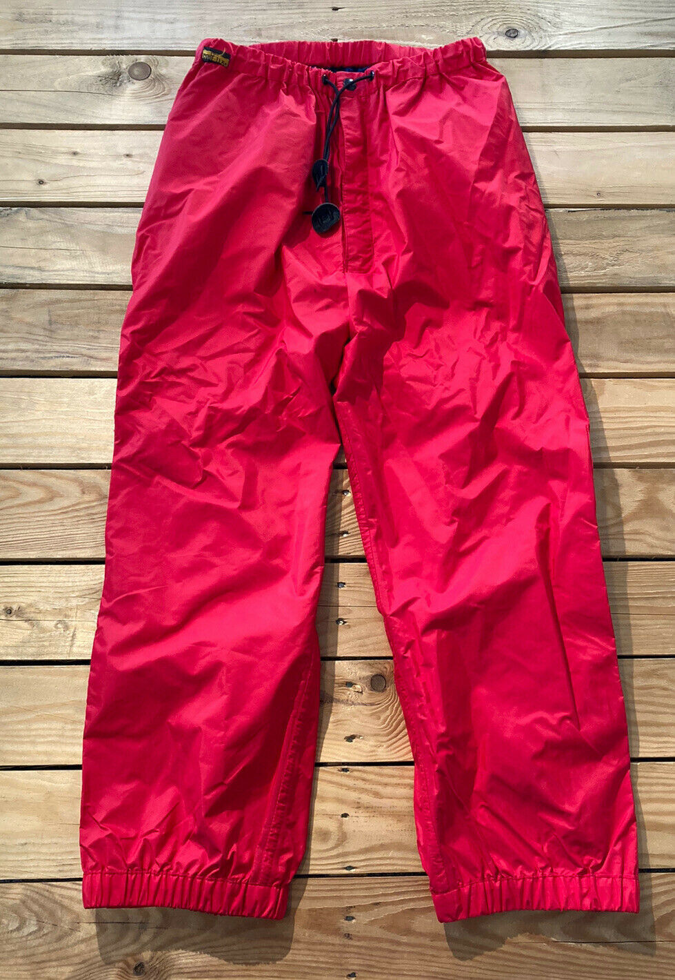 Vintage Remington Mens Gore Tex Waterproof Ski Snow Pants Size S Red G6 - $35.64