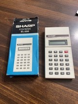 Calculator SHARP ELSI MATE EL 218K with Box Vintage - $18.33