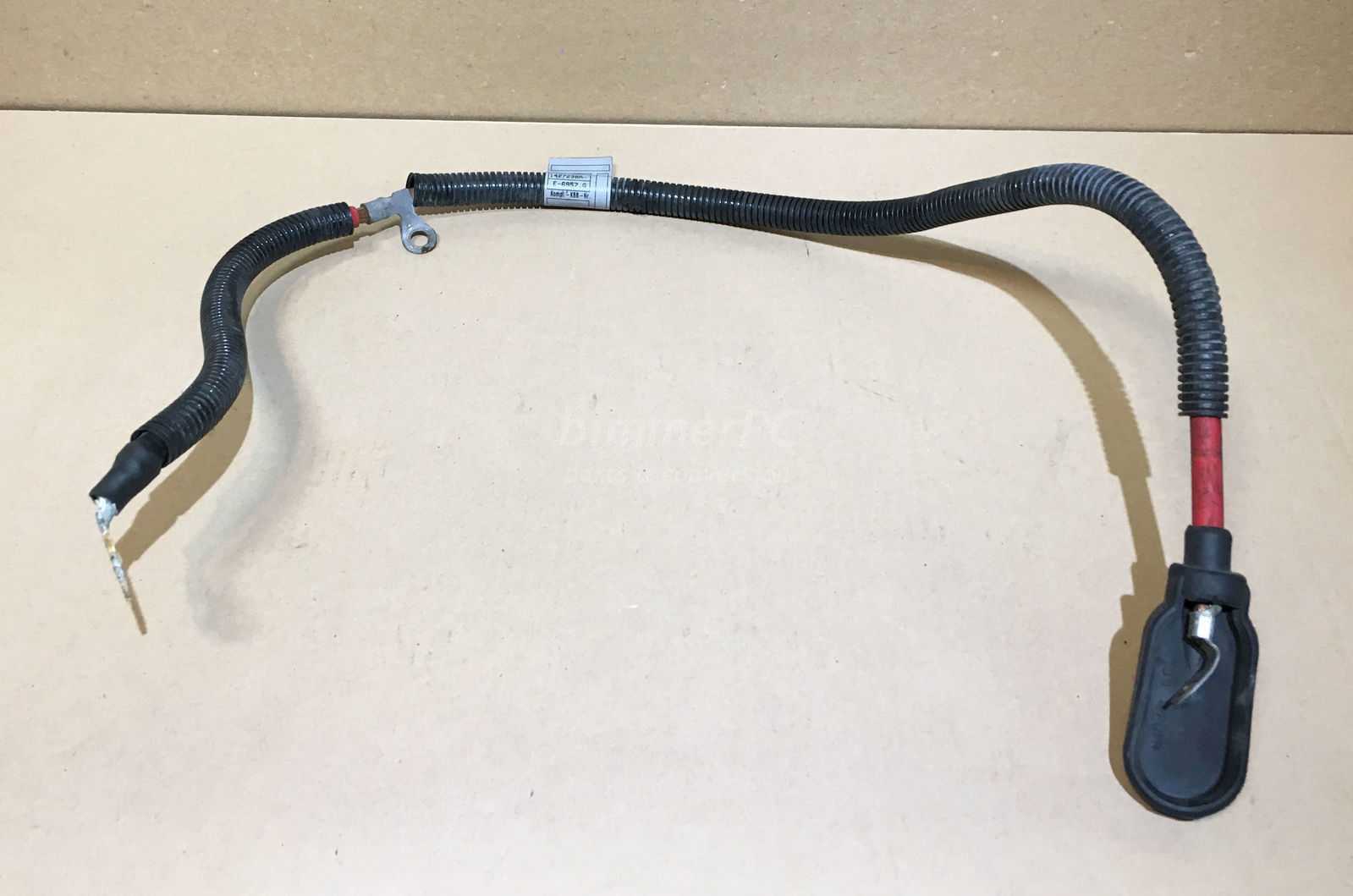 BMW E39 528i Engine Alternator B+ Battery Cable Wiring Harness M52 19971998 OEM Battery