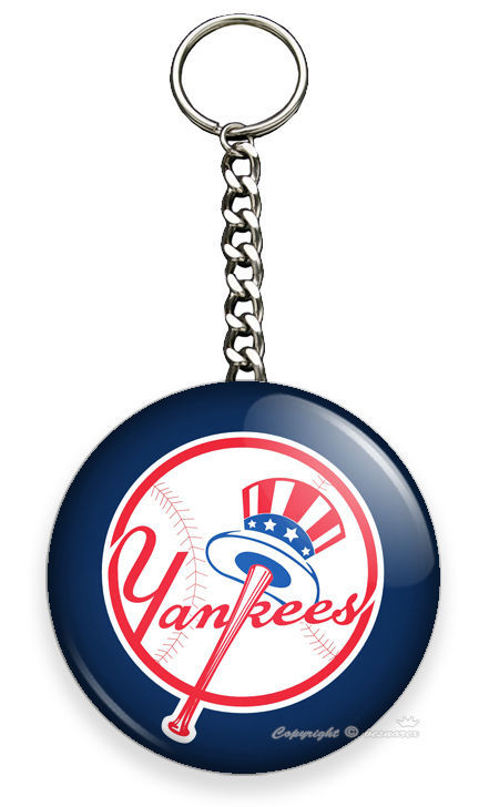 ATLANTA BRAVES BASEBALL TEAM INDIAN TOMAHAWK CHIEF HEAD KEYCHAIN KEY FOB CHAIN