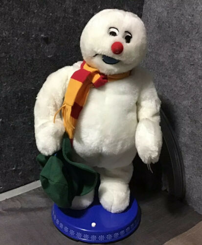 stuffed frosty the snowman that sings