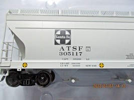 Intermountain # 47086 ATSF Gray GA-150 Santa Fe 4650 CI. FT. 3-Bay Hopper (HO) image 2