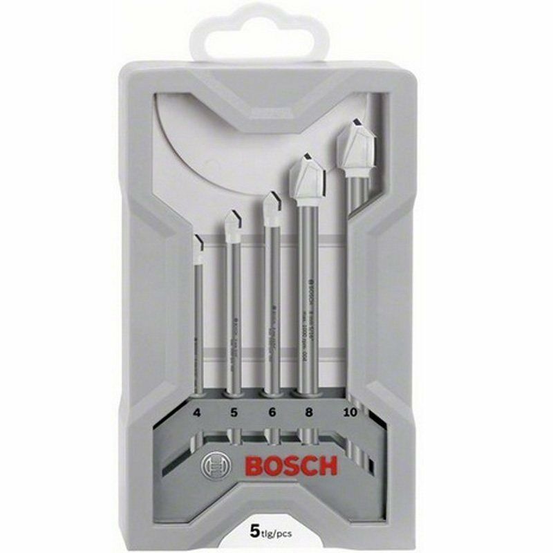 Bosch 2608587169 CYL9 Ceramic Tile Drill Bit Set (5Piece) Bits