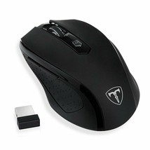 Wireless Optical mouse &amp; usb receiver for Dell Toshiba Apple Chromebook ... - $32.91