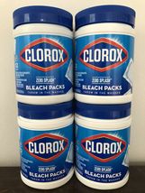 CLOROX Zero Splash Bleach Laundry 4 Packs of 12 count No Mess/ Easy Control - $44.99