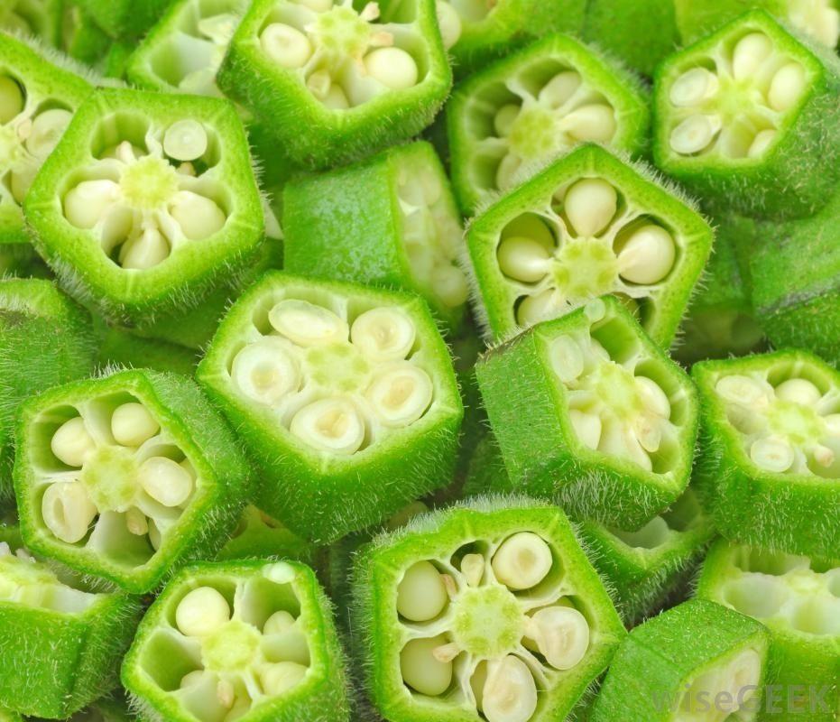 Louisiana Green Velvet Okra Seeds Vegetable Seeds