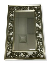 Large Faux Bamboo Framed Mirror 27 X 43 NEW Bevelled Edge - $151.46