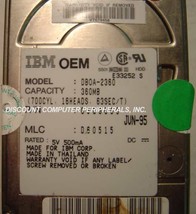 360MB 2.5" IBM DBOA-2360 12.5MM talI IDE 44pin Drive Tested Good Our Drives Work