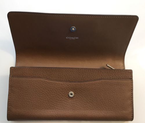 coach swagger slim envelope wallet