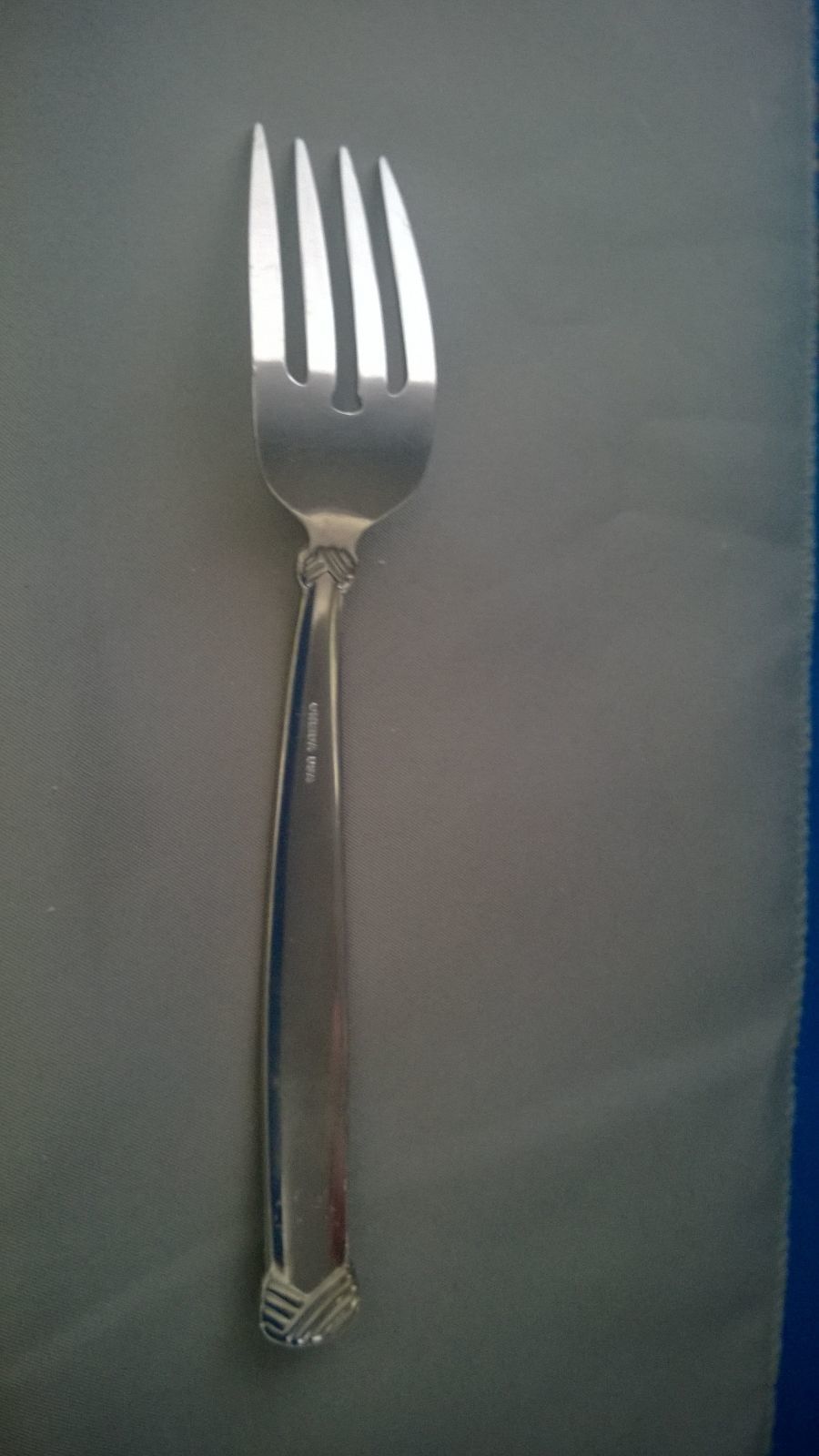 Oneida Rattan Salad Fork 6 3/4" Stainless Flatware Silverware Flatware