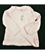 Baby Infant Girl Clothes Carters Pink White Stripe Gray Ballet Shoes Gow... - $19.79