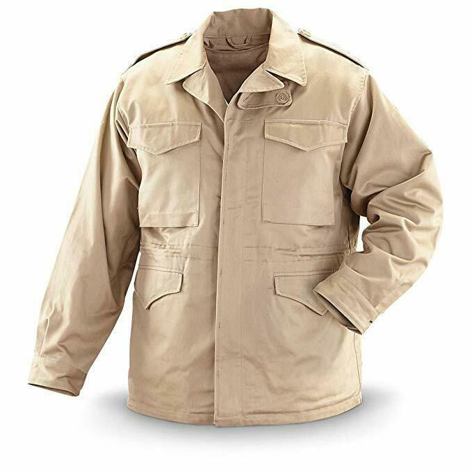 Alpha Industries M43 Khaki Military Styled Jacket Coat Size: XL - Outerwear