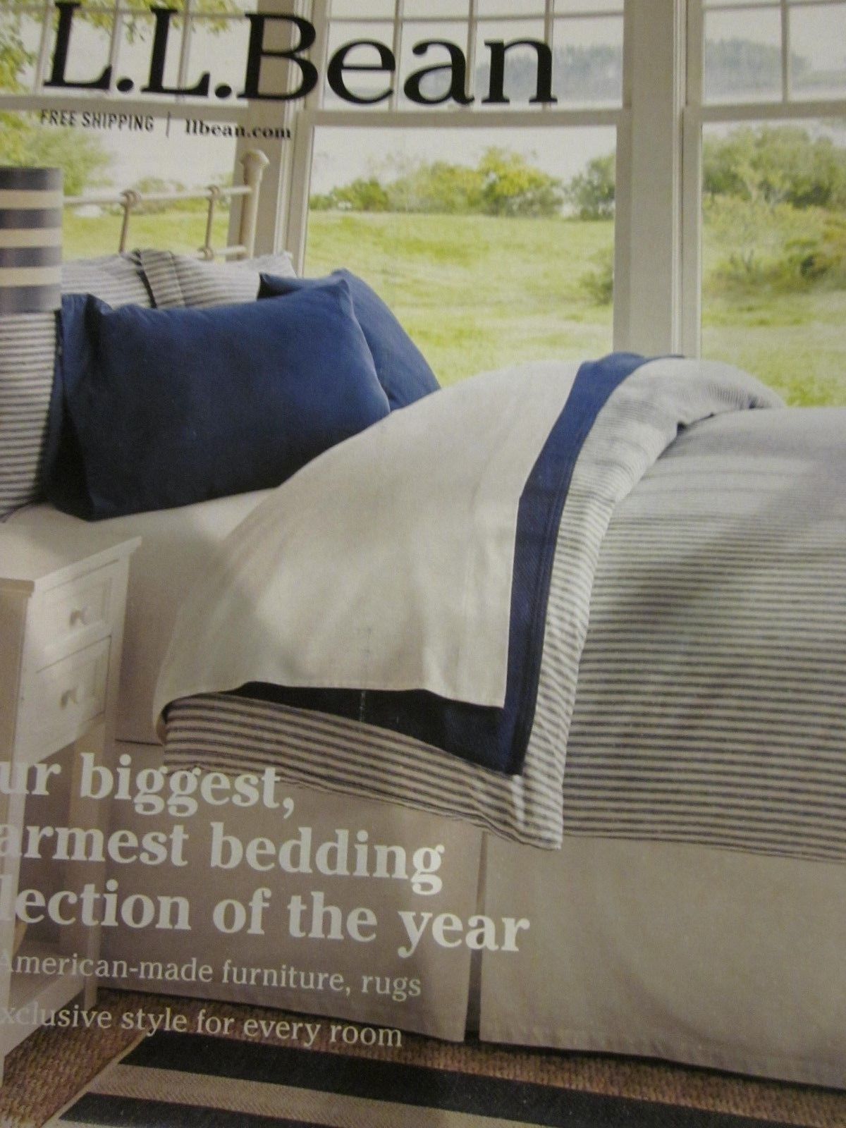 LL BEAN L L BEAN 2018 CATALOG BEAN BIGGEST WARMEST BEDDING SELECTION   S L1600 