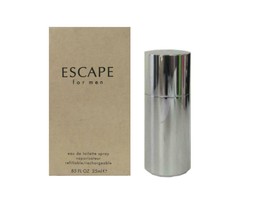 Escape for Men by Calvin Klein .85 oz-25ml Refillable Spray VINTAGE Formula NIB - $39.95