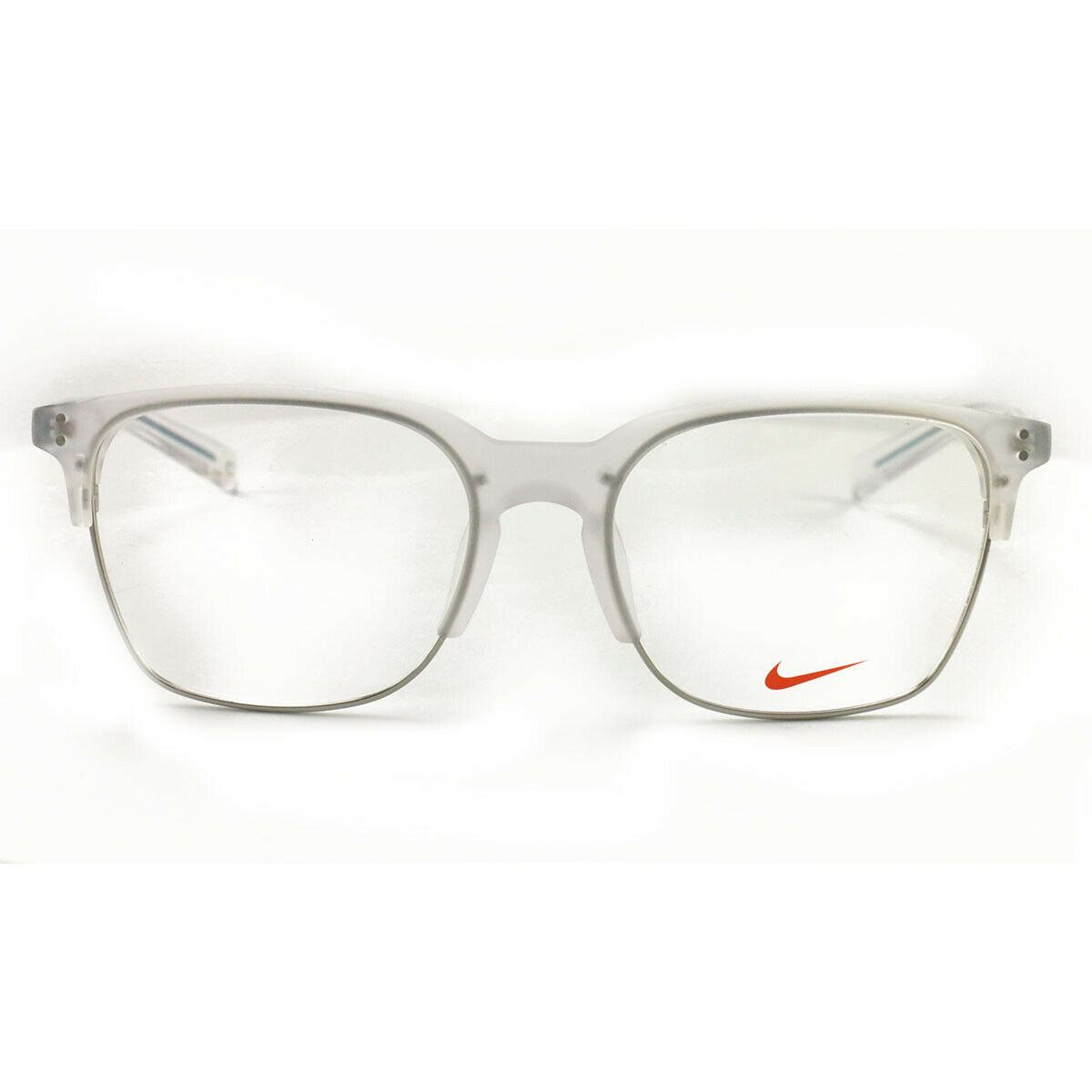 Nike Men S Eyeglasses Ev38kd 970 Matte Clear 55 19 135 Demo Lens Eyeglass Frames