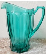 Pitcher - Colonial Pattern - Laurel Green Glass - Original Vintage Westm... - $49.99