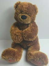 Gund Heads & Tales 20" Plush Bear Brown Puppy Love Missing Baby Bear Holding - $14.50