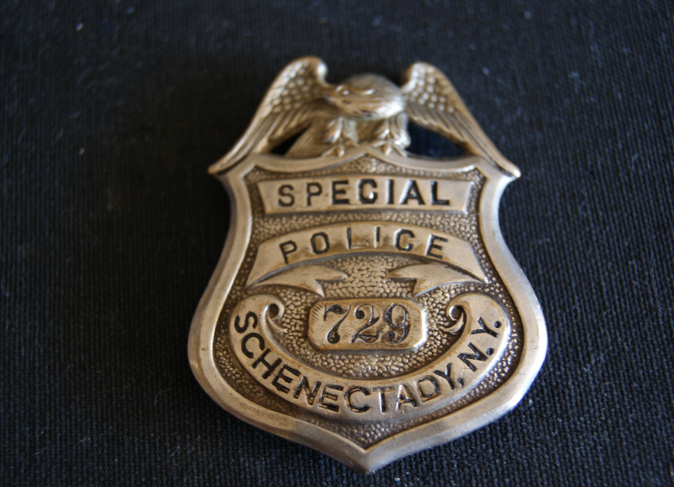 Schenectady NY Vintage Special Police Badge Obsolete Antique, N.Y Badge ...