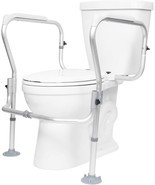 Vive Toilet Safety Rail Frame - Grab Bars for Bathroom - Fall Prevention - - $103.92