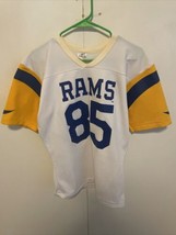 Vintage Los Angeles Rams NFL Jersey Rawlings 80s Men's SZ  M Jack Youngblood 85 - $88.11