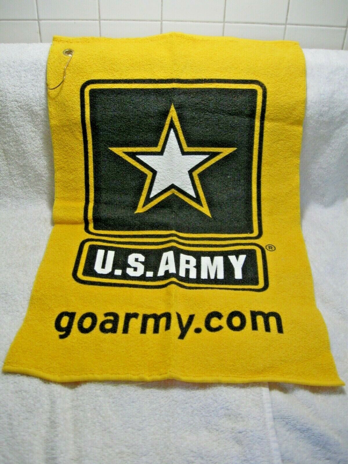 US ARMY Golf Towel 16" x 25" With Strong