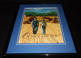 Of Mice and Men 1992 Framed ORIGINAL 11x14 Vintage Advertisement Gary Sinise