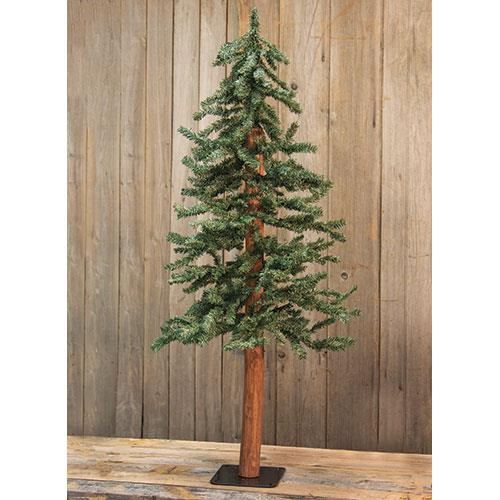 Natural Looking Alpine Christmas Tree Rustic Holiday Decor 2' 3' 4