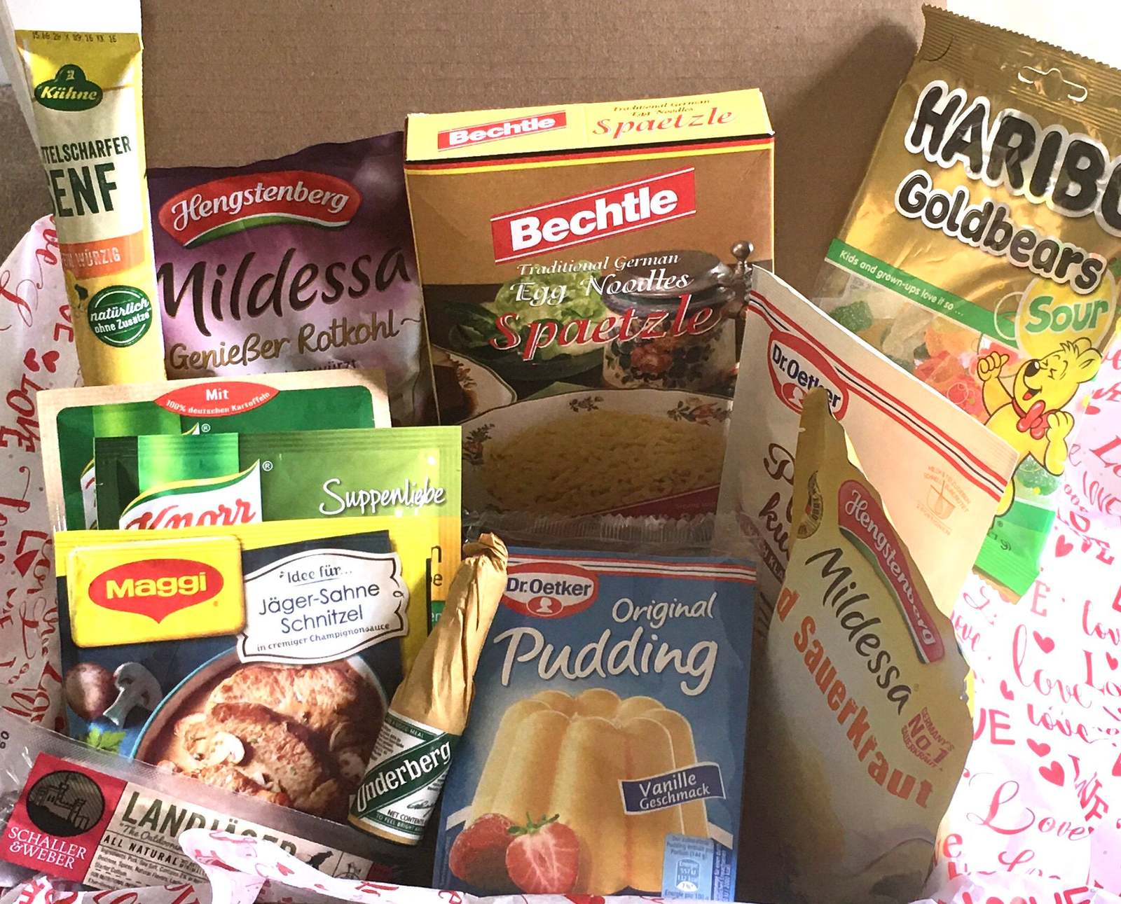 German Food Package with German Authentic Foodies Made in Germany ...