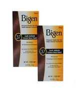 (2-PACK) Bigen Permanent Powder Hair Color #37 Dark Auburn  0.21 oz / 6g... - $13.49