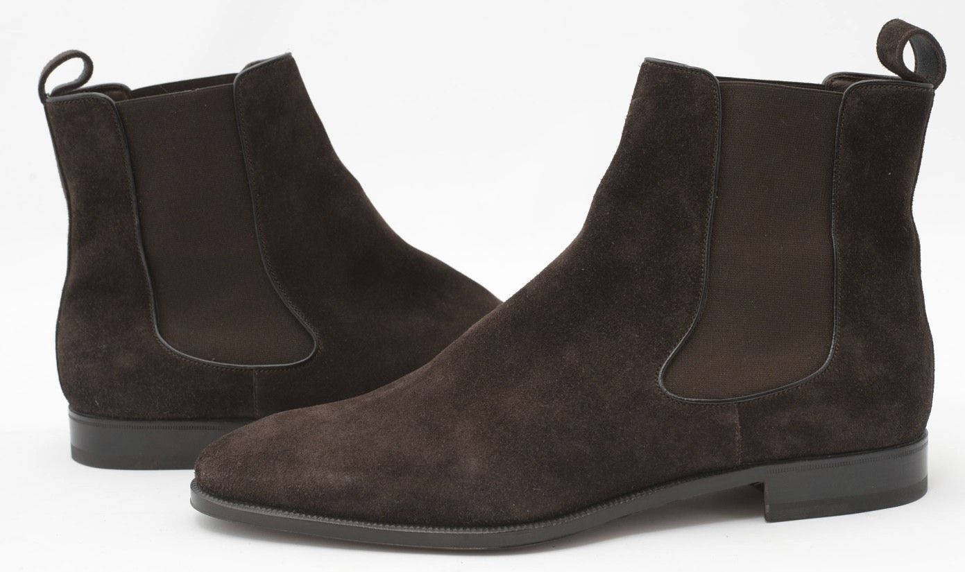 chocolate brown boots mens
