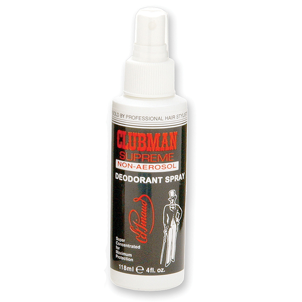 Clubman Supreme Non-Aerosol Deodorant, 4 oz