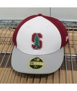 Stanford Cardinal New Era 59Fifty Fitted Hat new with stickers Trees NCAA - $27.99