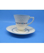 Wedgwood Corinthian Evenlode Footed Tea Cups/Saucers Set Of 3 Cups And 6... - $28.30