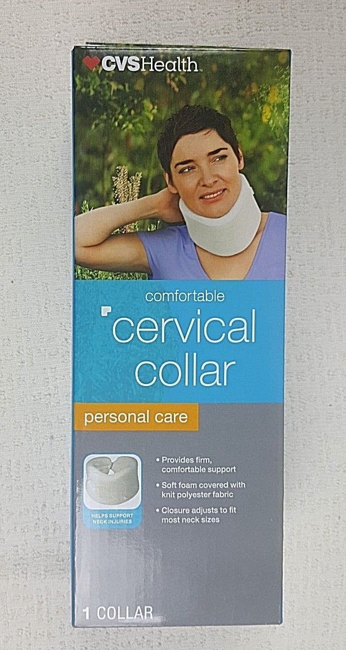 CVS Health Comfortable Cervical Collar Neck Brace Orthotics, Braces