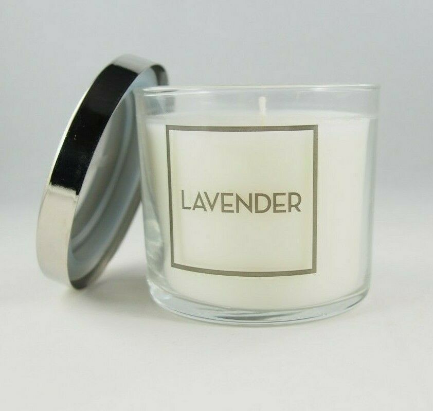 (1) Bath & Body Works White Lavender Single Wick Scented Candle 4oz New