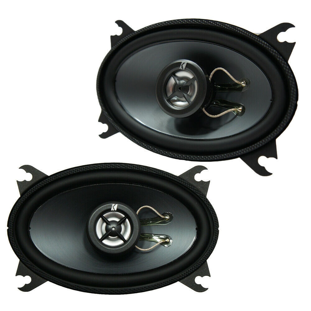 Kicker Ks46 Ks Series 4X6-Inch 60 Watts Car Audio Coaxial Premium Speakers New
