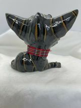 Little Paws Cat Figurine Sculpted Millie Pet 306-LP-MIL Ceramistone Laying Down image 3