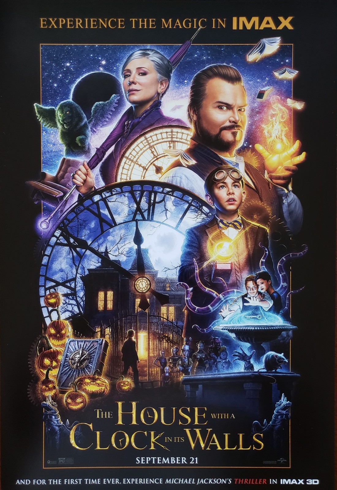 The House With a Clock In Its Walls IMAX Movie Poster 13 x 19 - Other