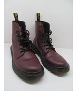 Dr. Martens AW004 Air Wair Luana Womens 7 Eye Lace Up Burgundy Boots Size US 10 - $67.62