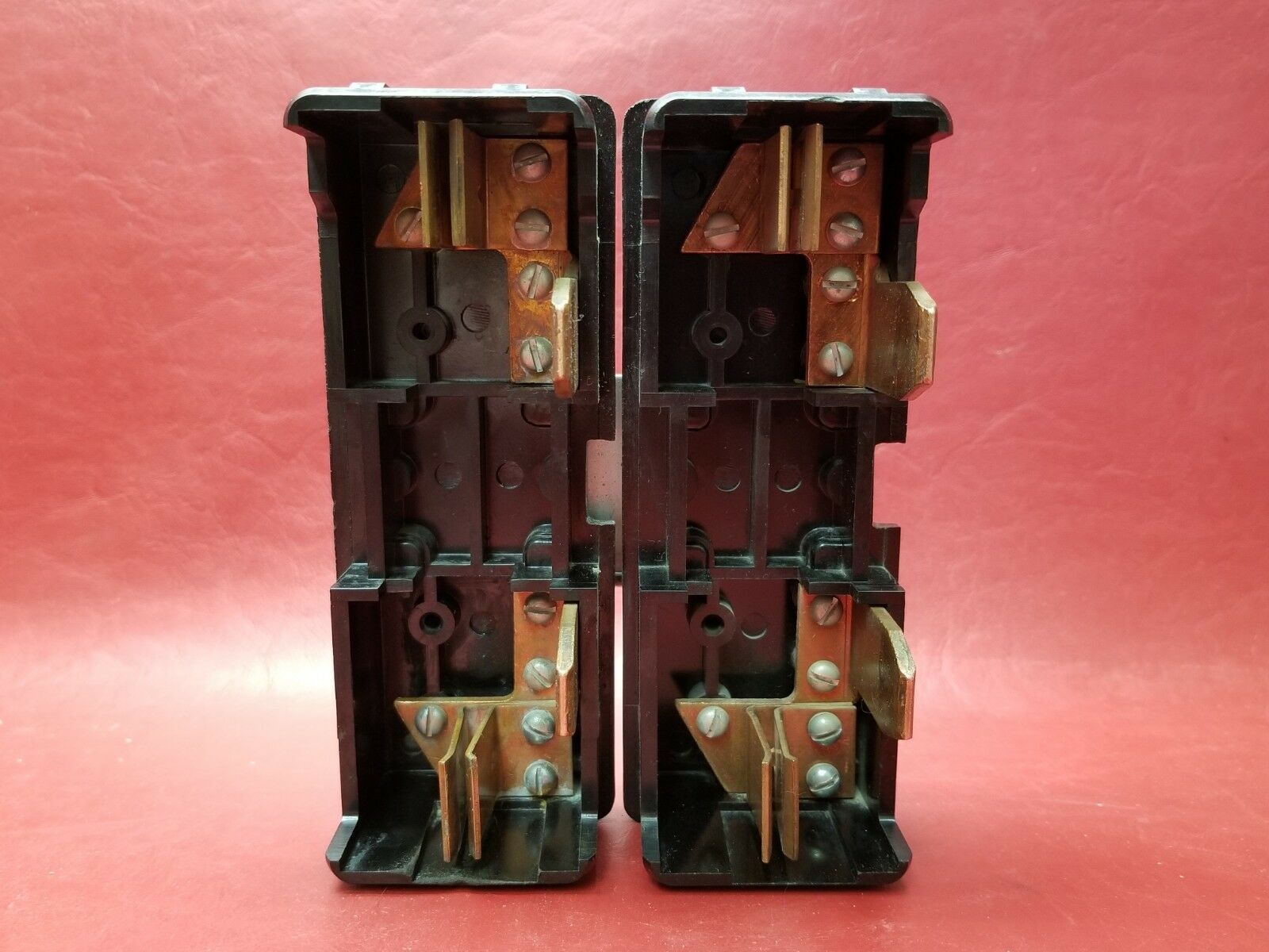 FPE Federal Pacific Main Fuse Block Pullout Lid 102 2 Pole ... federal pacific fuse box 