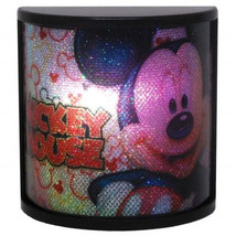 Walt Disney Classic Mickey Mouse Art Image with Name Lighted Magnet NEW UNUSED - $6.85