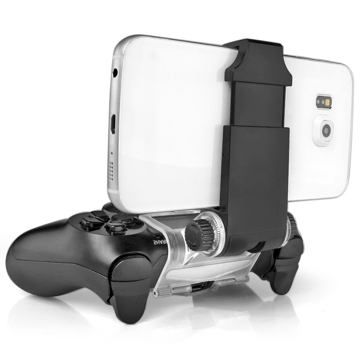 PS4 Controller Phone Mount, Megadream 180 Degree Adjustable Android