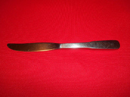 International Silver, 8 1/2" Stainless, Dinner Knife, Liberty-Satin Pattern. - $3.99
