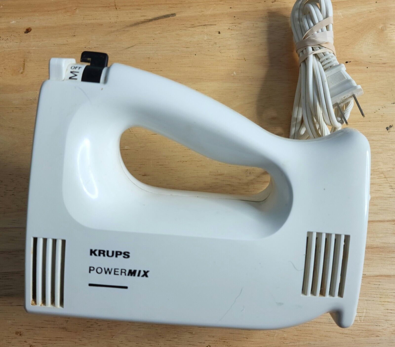 Vintage Krups Powermix Plus Mixer Model 747 A Hand Mixer and Beaters