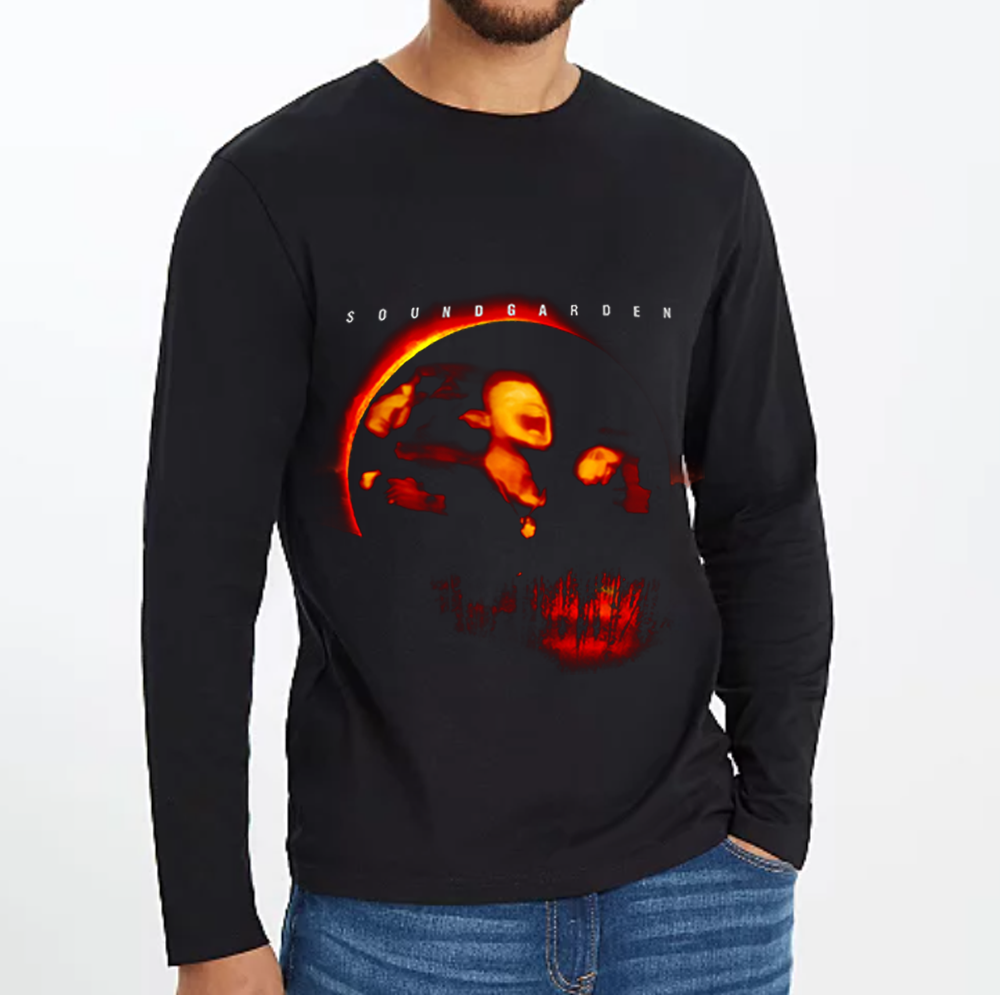 Soundgarden Black Tee Men Longsleeve T-Shirt