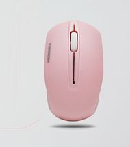 Micronics E1S Wireless Silent Low Noise Mouse USB Receiver Quiet Click (Pink) image 3