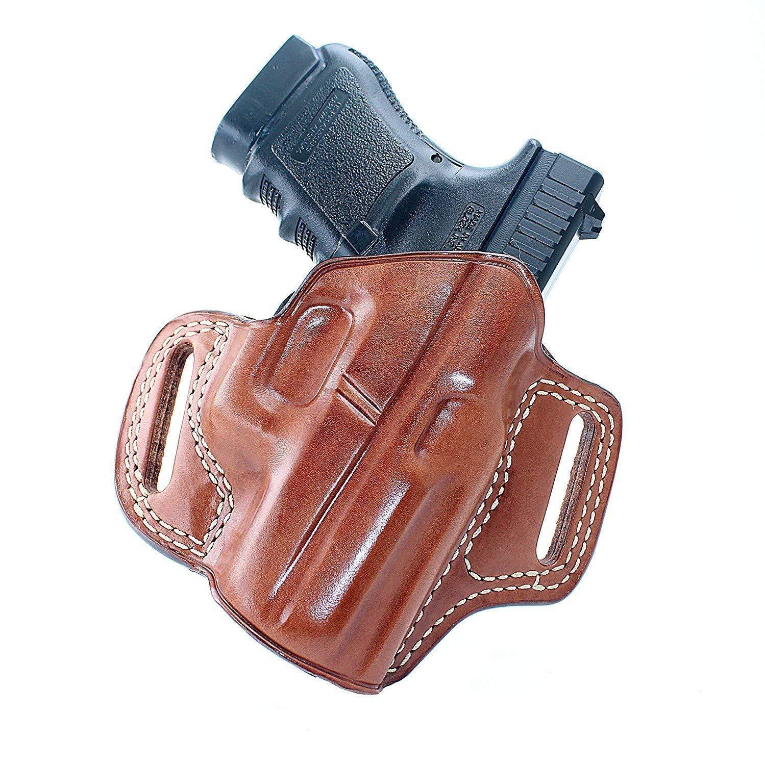 Leather Pancake Holster Fits Springfield XDM 9/40/45 FullSize 4.5