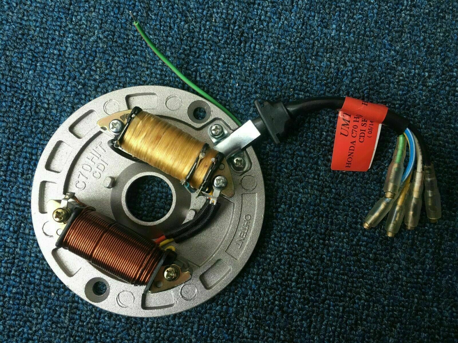 Honda C70 ATC70 CDI Lighting Conversion Kit [Hitachi Flywheel] NEW SET