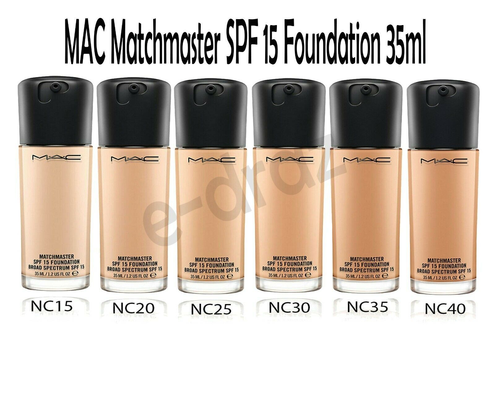 mac foundation shades nc20
